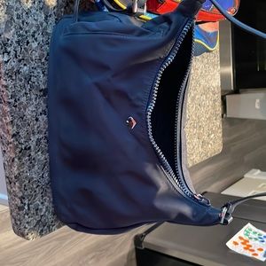 Blue Canvas Kate Spade shoulder bag